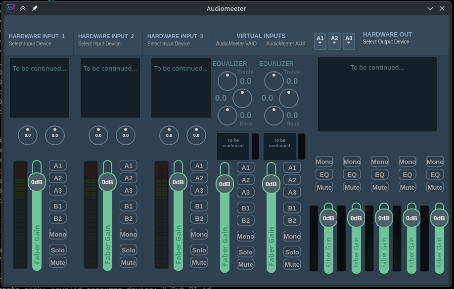 AudioMeeter Ana Kontrol Paneli