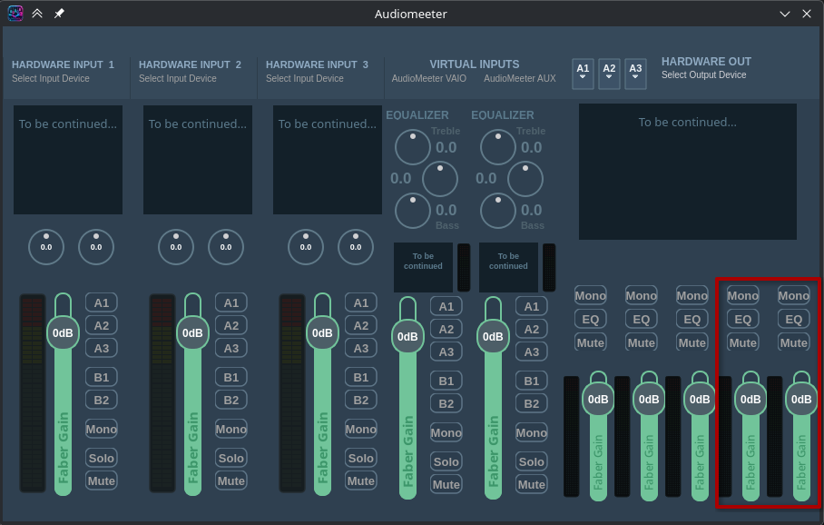 Virtual Outputs B1 ve B2